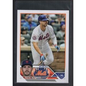 Pete Alonso SP 2023 Topps Flagship Collection #OTC-6 Oversized New York Mets